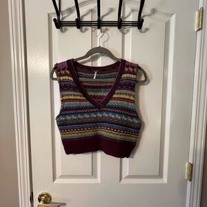 Free People Sweater Tank Top